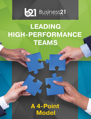 A 4-Point Model for Leading High-Performance Teams