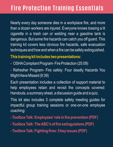 Fire Protection Training Essentials