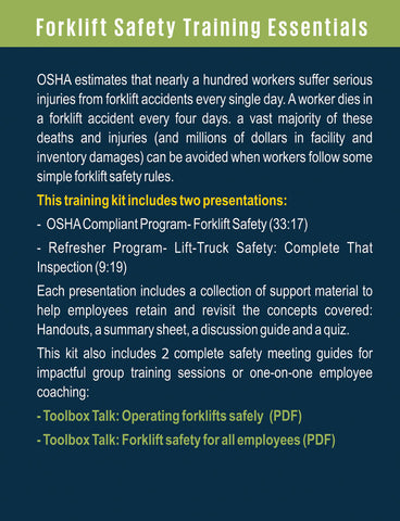 Forklift Safety Training Essentials