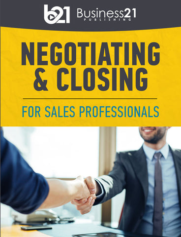Negotiating & Closing for Sales Professionals