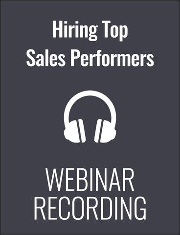 Proven Strategies for Hiring Top Sales Performers