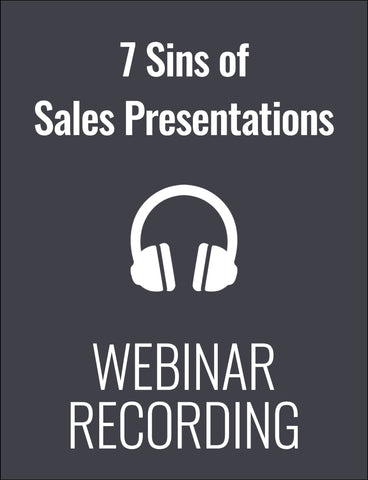 The Seven Deadly Sins of Sales Presentations