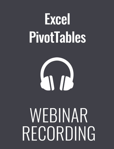 Excel PivotTables: Crunch Data More Efficiently NOW!