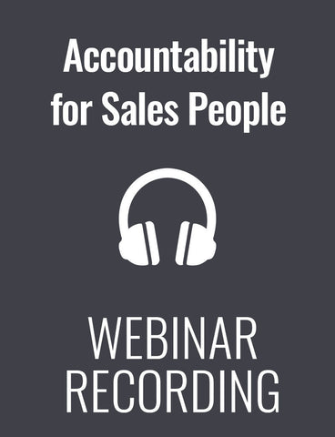 Creating Accountability for Sales People: How to Coach your Team to Success